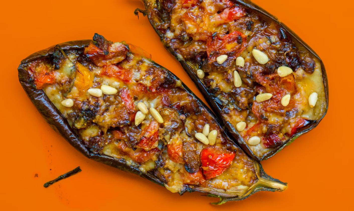 Berenjena rellena